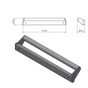 Frame for mobile workbench 124cm double