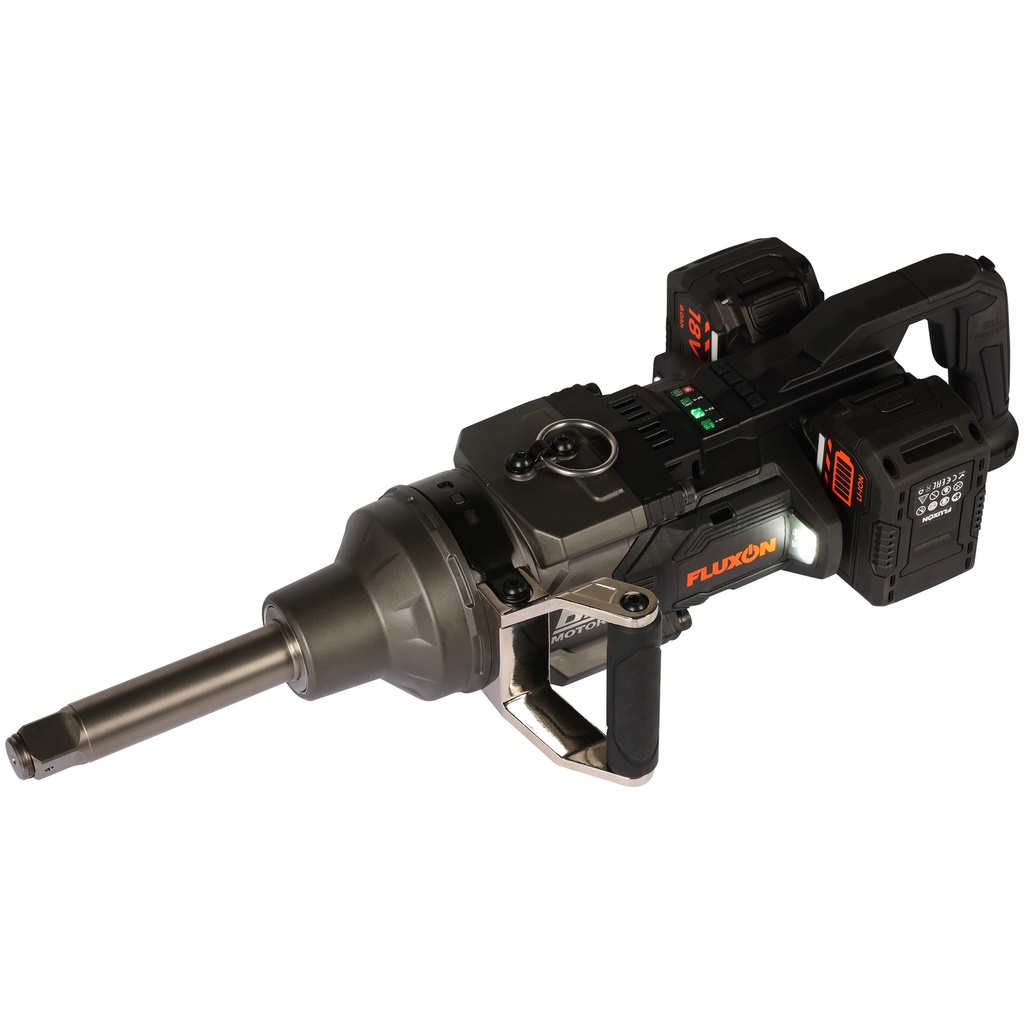 Cordless impact wrench 1" 4000Nm incl. 2x 8.0Ah batteries 18V + charger