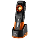 Fluxon work light with charging station