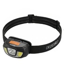 Fluxon headlamp on batteries