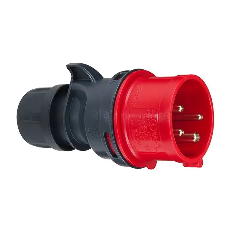 CEE in-line plug 5 pins 32A