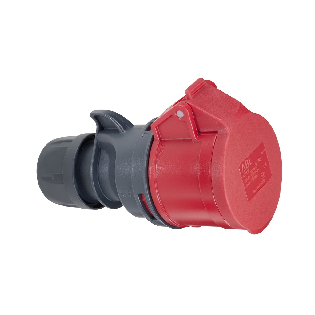CEE in-line socket 3 pins 16A