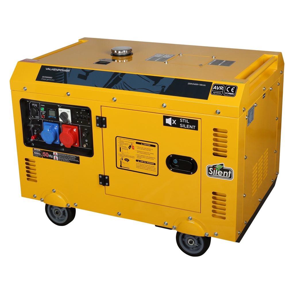 Dieselgenerator 8 kW geluidsgedempt