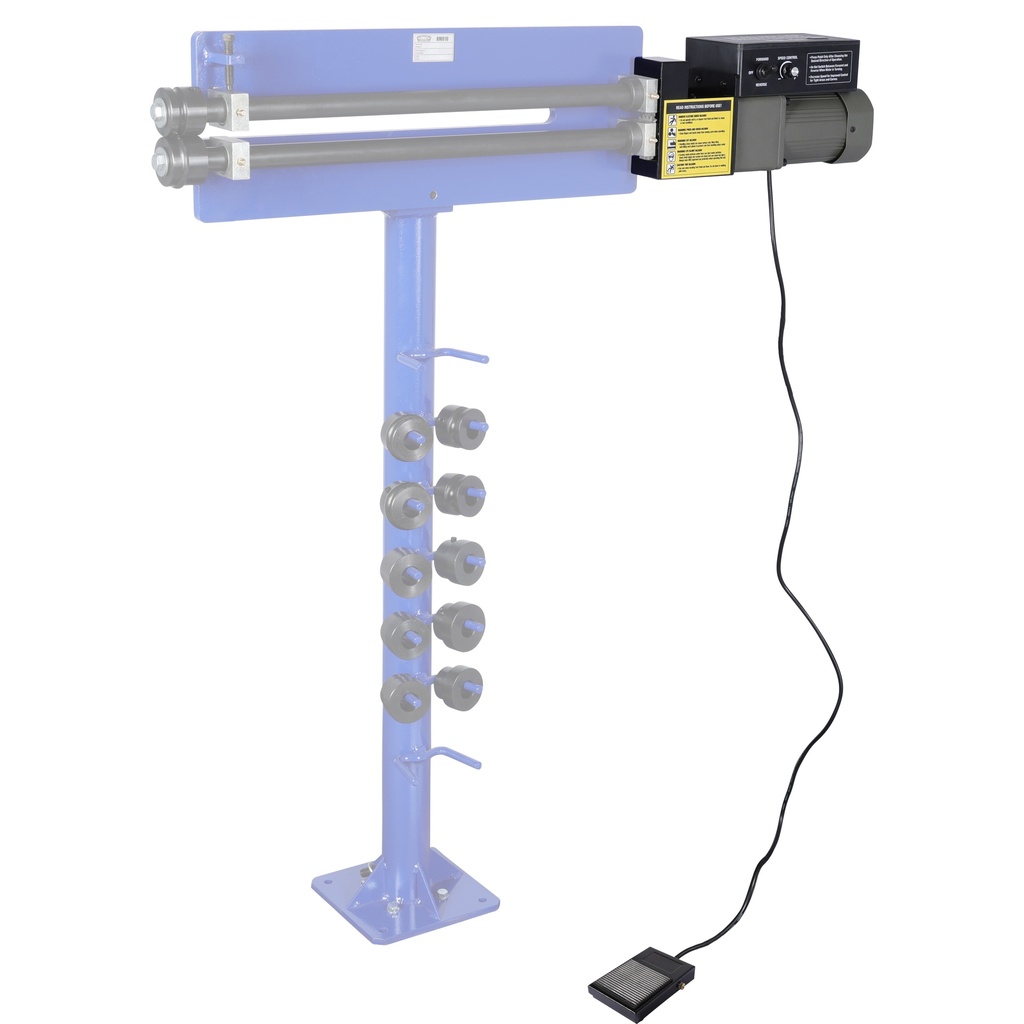 Cowley motor conversion kit for manual beading machine