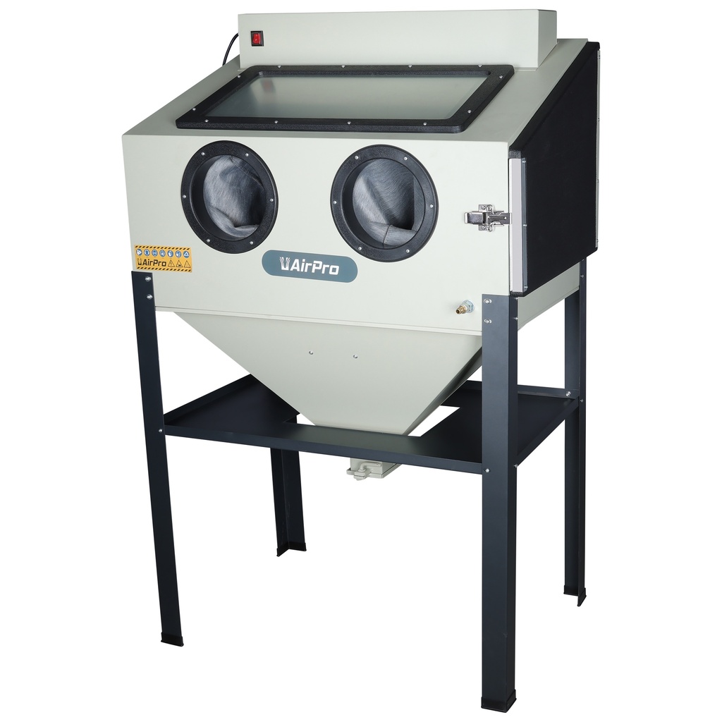 Sand blast cabinet 220L with 1 side door