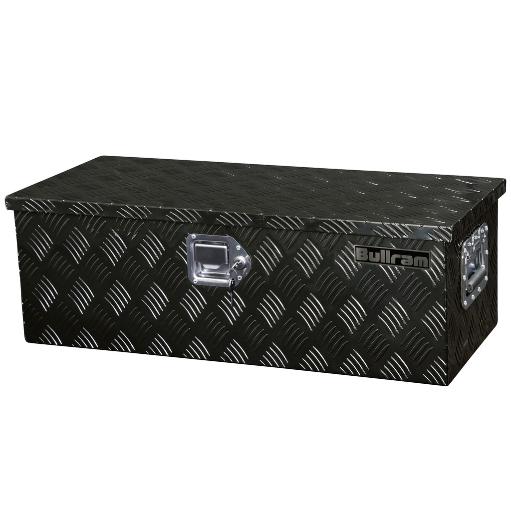 Bullram jobsite box checkerplate medium black coat