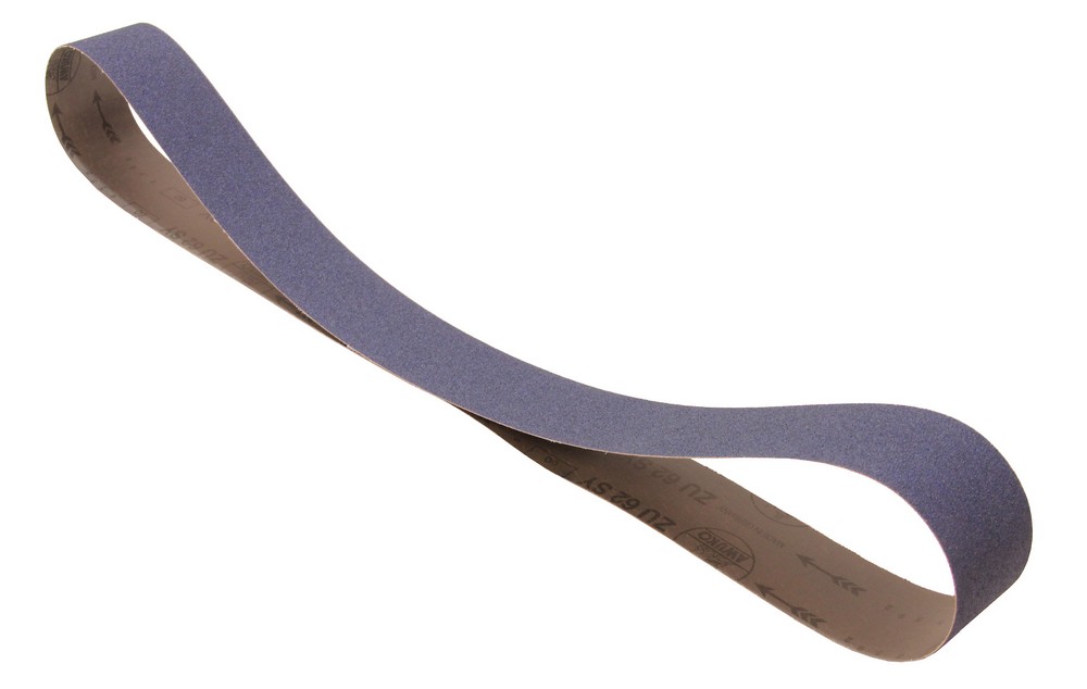 Abrasive belt 75 x 2000mm grain 80 zirconium