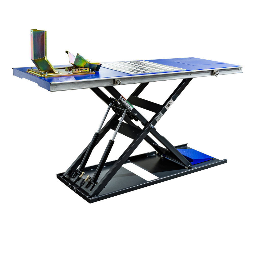 Motorcycle lift table premium 600kg electric