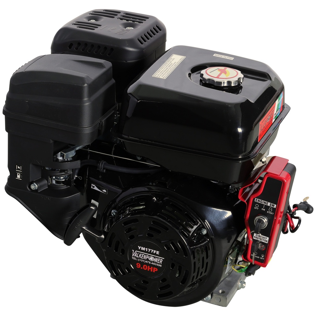 Valkenpower gasoline engine E-start 7.5 hp shaft size 25 mm