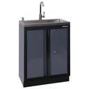 Base cabinet with sink