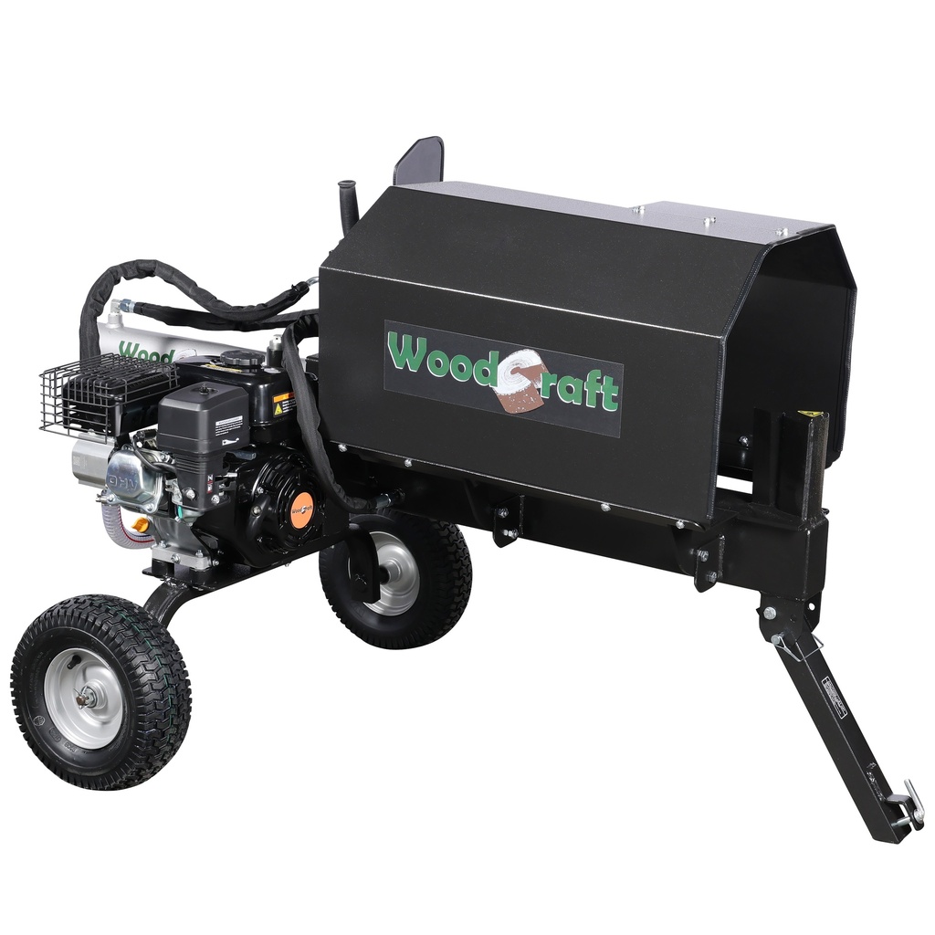 Woodcraft petrol log splitter 12 ton horizontal