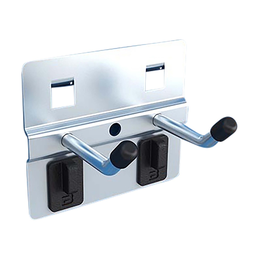 Gereedschapshaak dubbel kort 40mm EXPERT